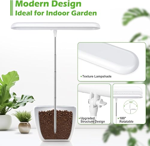 Miniatura 3 de FOXGARDEN Luz de crecimiento, lámpara LED de espectro completo, luz de planta que ahorra espacio con temporizador de encendidoapagado automático