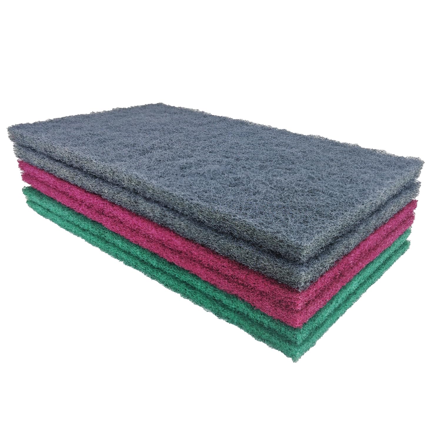 Pastiglie in tessuto non tessuto abrasivo, 6 pezzi, 290 mm x 145 mm