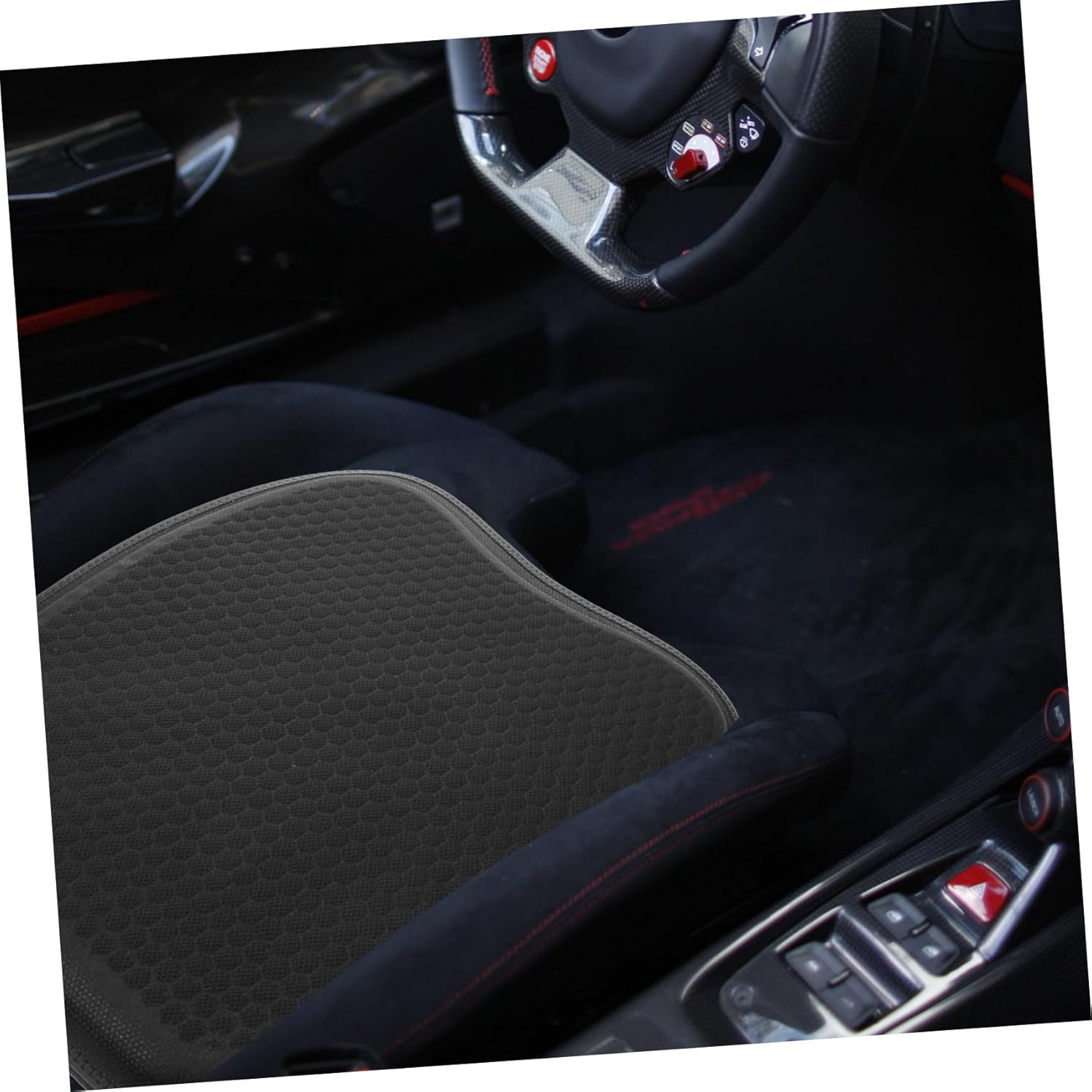 Gadpiparty Nonslip Breathable Automotive Seat Cushion Cooling Gel Car Seat Pad for Comfort and - Design for Use Interior Aesthetics