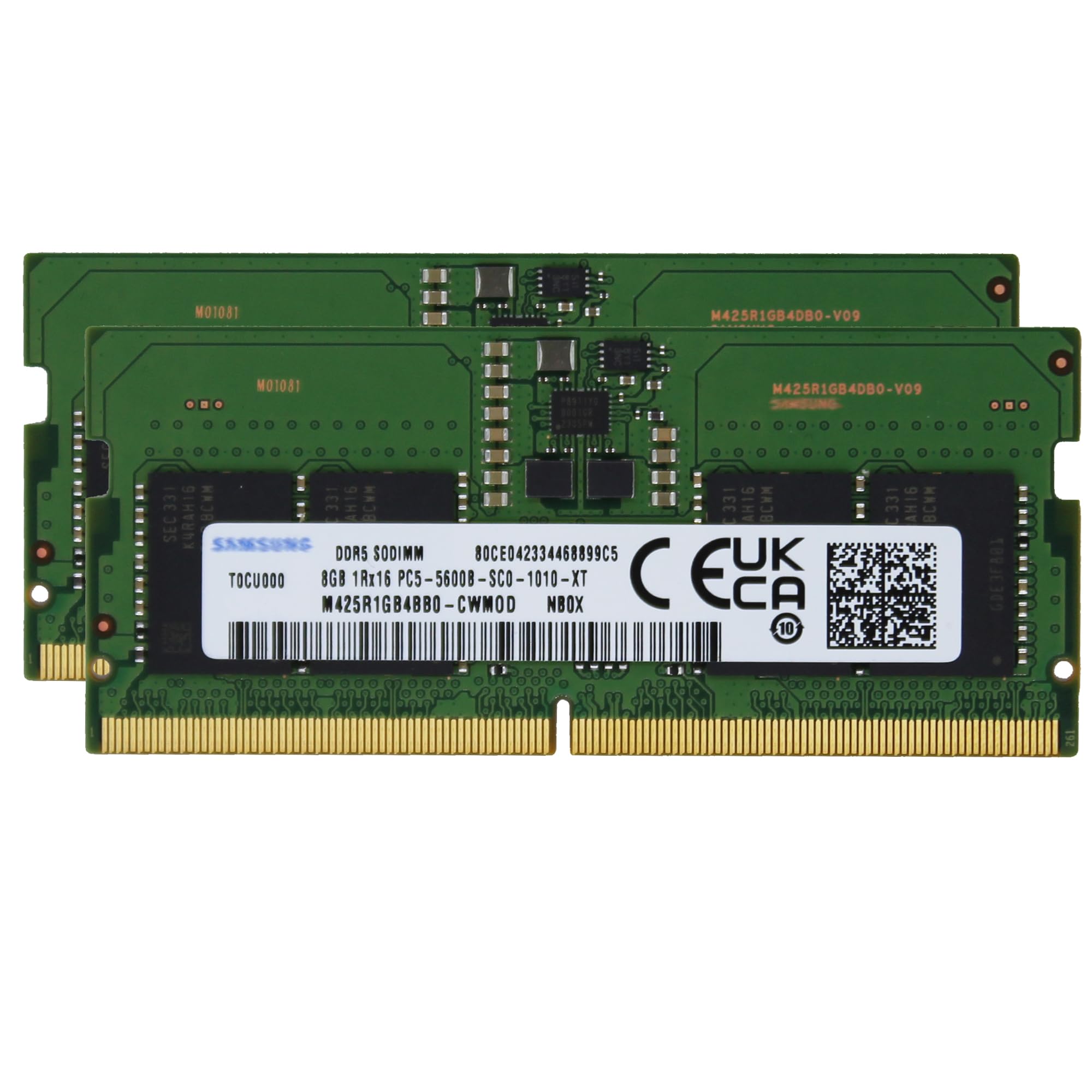 Sam Original 16GB (2x8GB) DDR5 5600MHz PC5-44800 SODIMM 1Rx16 CL46