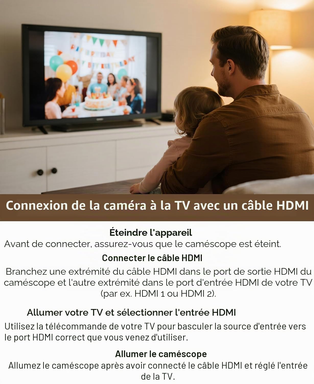 Caméscope Caméra Vidéo 4K 48MP, Zoom Numérique 21X Caméra de Vlogging à écran 3,0'' 270° pour Youtube, Camescope à Lumière avec 2 Piles, Microphone, Câble HDMI, Carte TF 32 Go