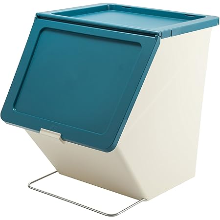 Amazon スタックストー ゴミ箱 Pelican Garbee ペリカン ガービー ブルー 38l フタ付きゴミ箱 オンライン通販
