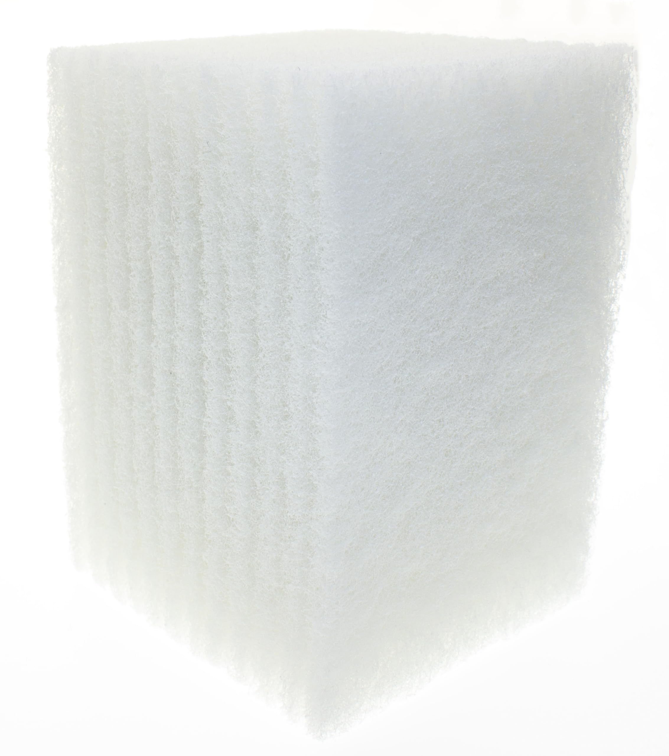 Delicate Scour Pads. Made in Europe. 12 Pack, White, 4 x 6 Inch Odorless General Purposes Scouring Scrubbers for Cleaning Dishes, Cutlery, Kitchen, Household &amp; Outdoor Things