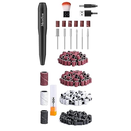 MelodySusie - Máquina eléctrica para taladro de uñas 11 en 1, kit de lima de uñas eléctrica portátil para uñas de gel acrílico, herramienta de disponible en Yaxa Colombia