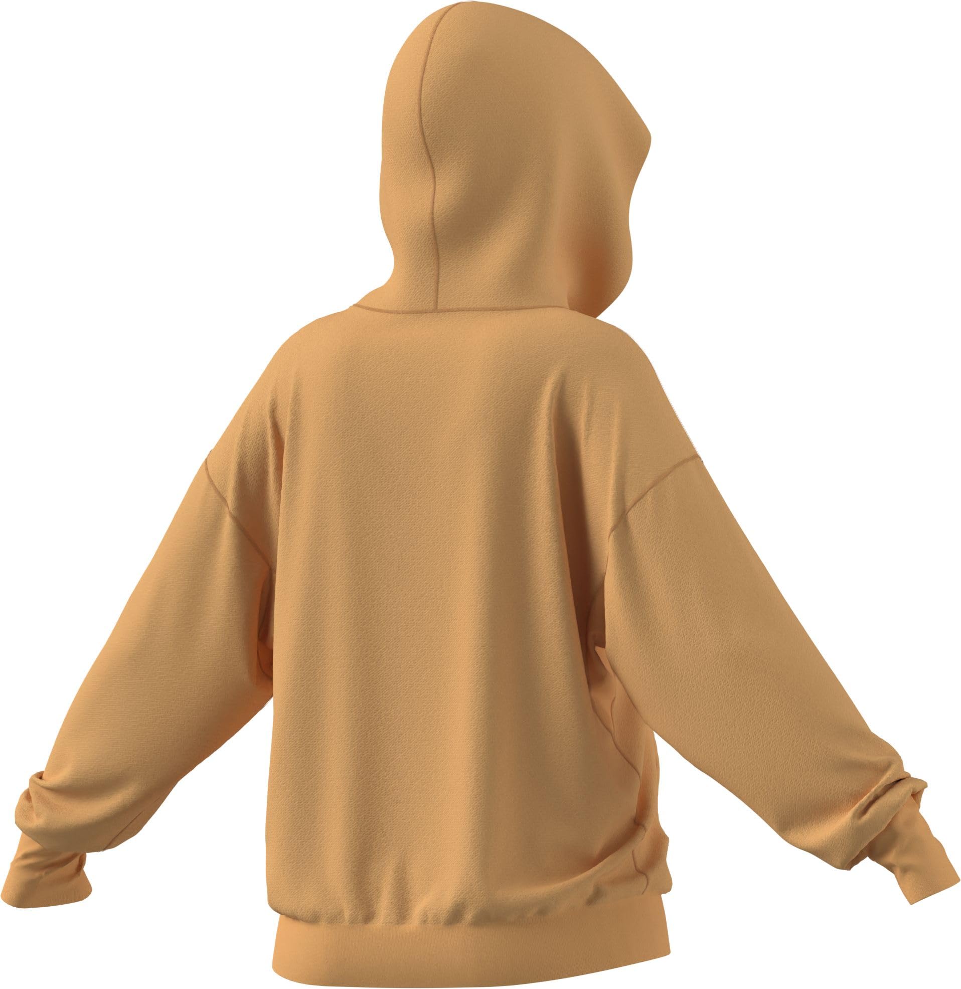 adidas dames ALL SZN FRENCH TERRY LOOSE HOODIE, Semi Ice Tangerine, XS