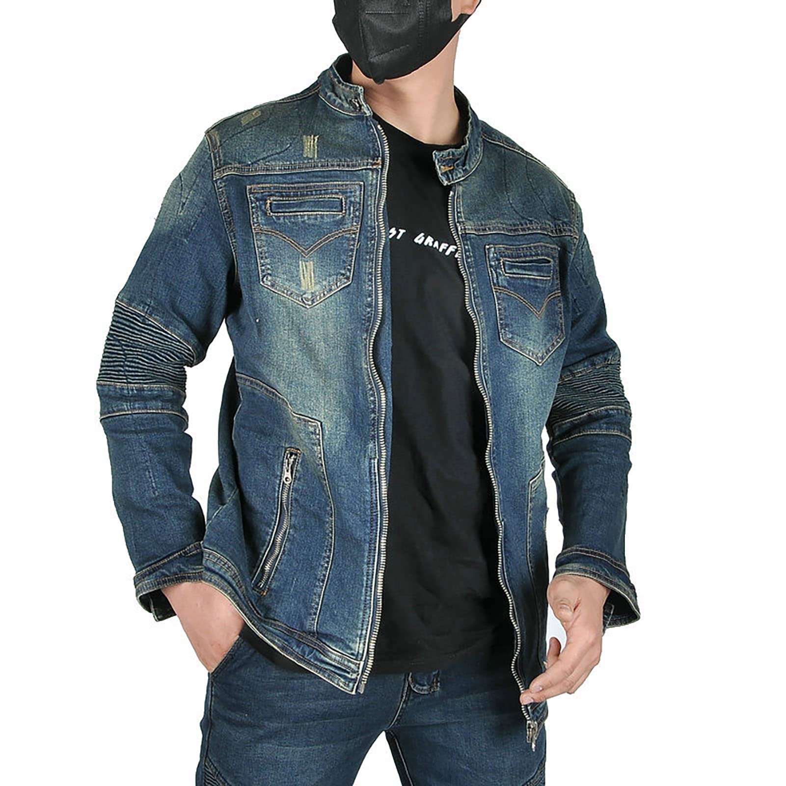 Motorcycle Jacket Men's Riding Armored Jackets Dirt Bike
