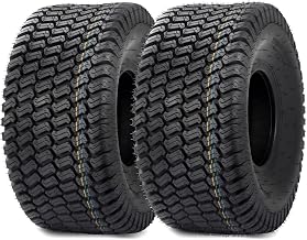 GICOOL (2 Pack) 20x8.00-8 Lawnmower Tubeless Tire, 20x8-8 for Tractor Riding Lawn Mowers, 4 Ply, Deep Turf-S Pattern