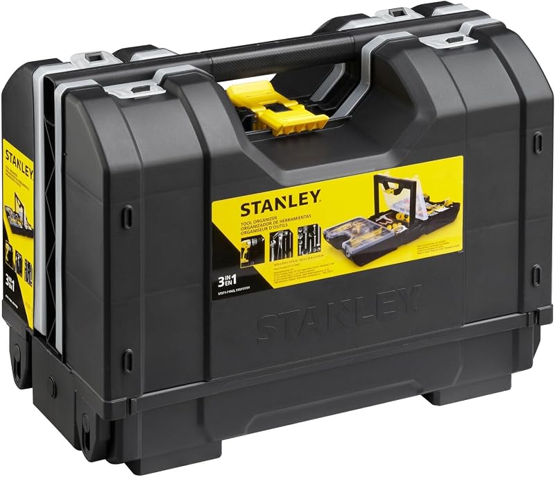 Stanley STST1-71963 Organizador de herramientas 3 en 1 - Negro/Amarillo