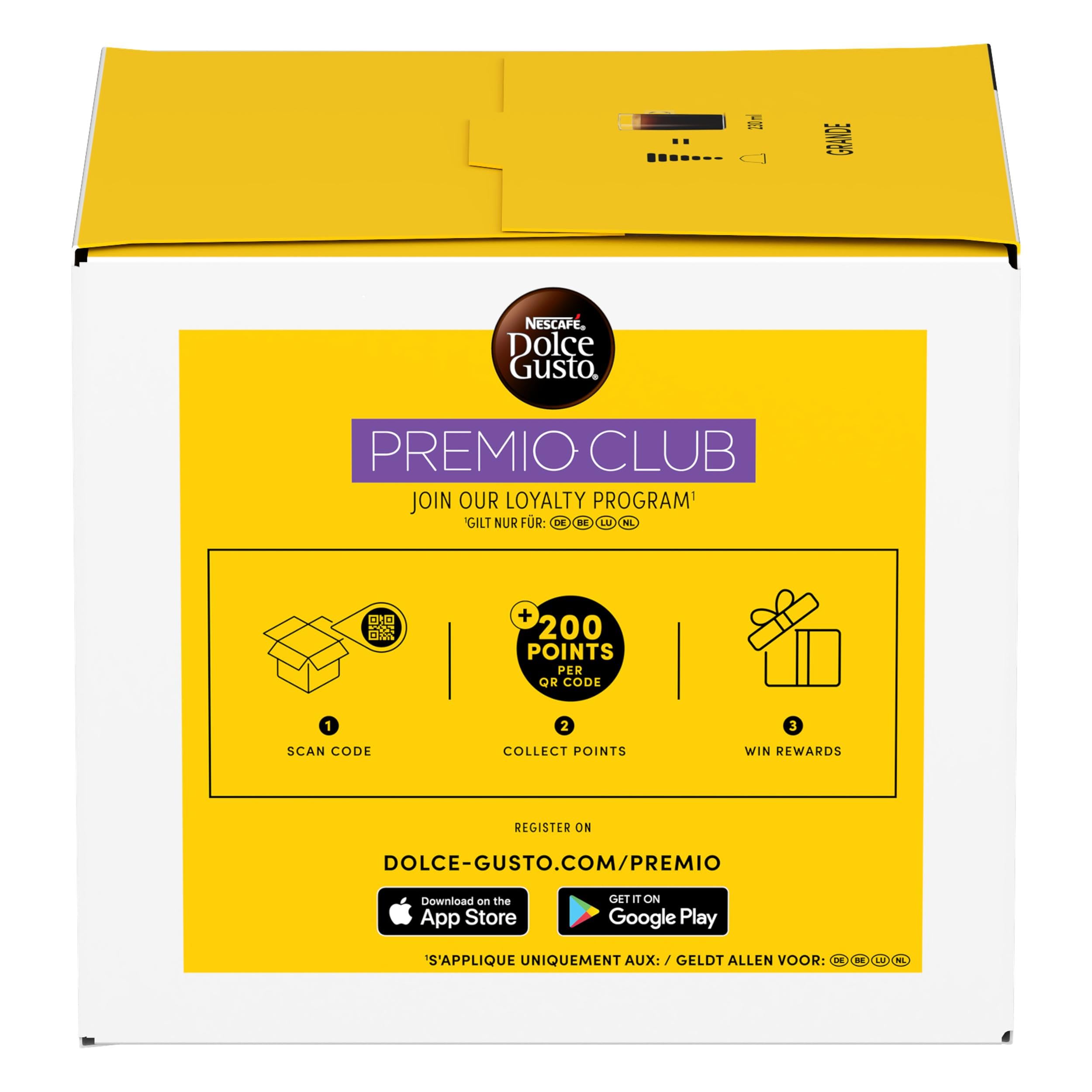 NESCAFÉ DOLCE GUSTO Grande Kaffeekapseln (3 x 30 Kapseln)