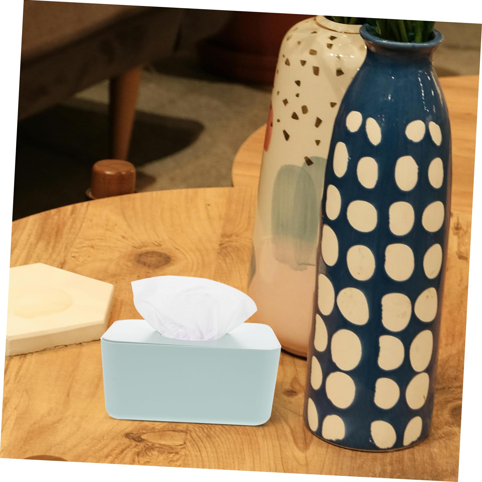 OUNONA Caja De Toallitas Húmedas Rellenable Dispensador De Toallitas Tapa Adulto Antideslizante Para Baño y Coche
