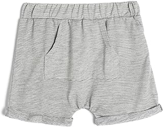 شورت برباط للأولاد البيبي وجيب متصل من كوتون (عبوة من قطعة واحدة)