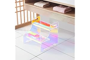 Rainbow Acrylic Step Stool