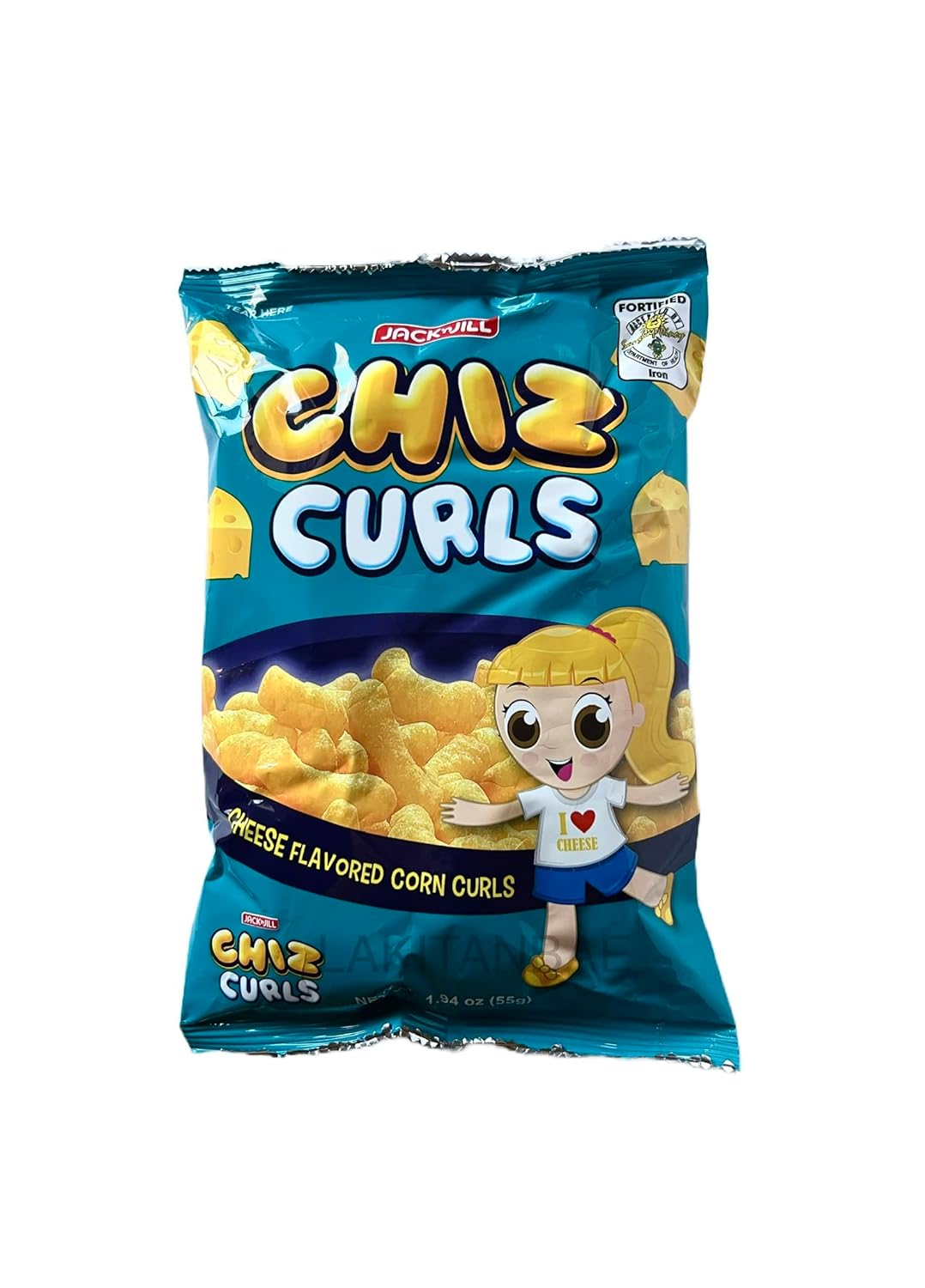 Jack n Jill Chiz Curls Cheese Flavored Corn Curls 1.94oz