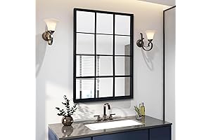 Fashionable Black Rectangle Mirror