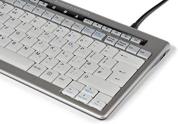 Bakker & Elkhuizen BNES840DUK Keyboard QWERTY S-board 840 Design USB silver-white