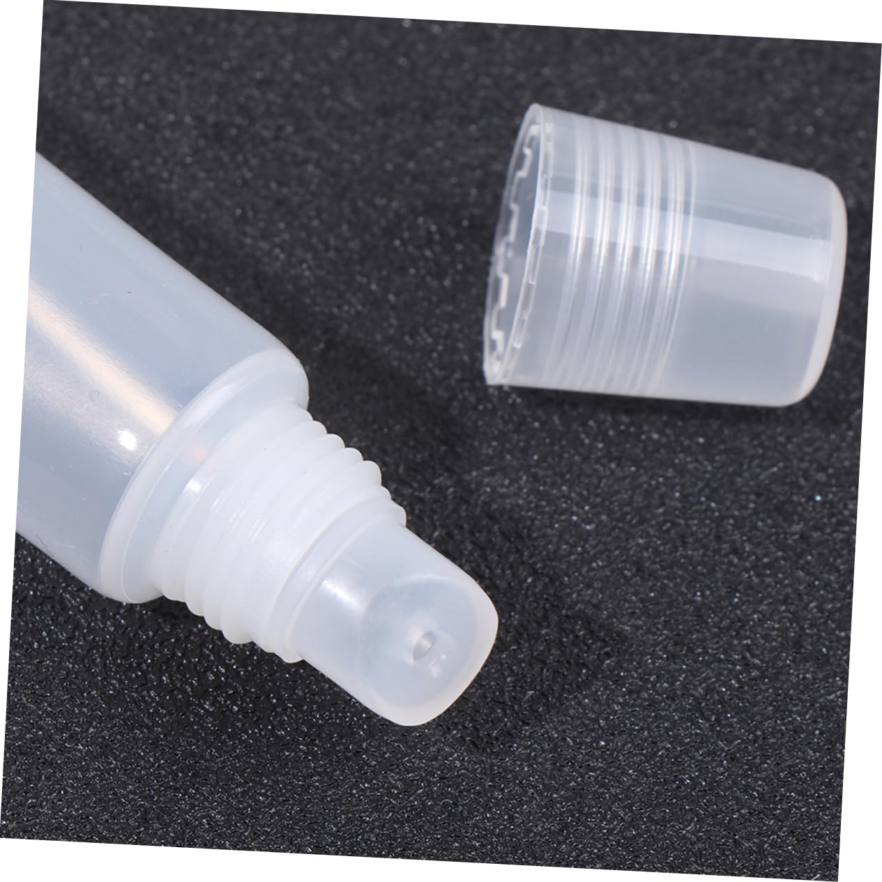 DOITOOL 80stücke Leere Lipgloss Rohre Wiederverwendbare Tuben Für Lippenbalsam Lippenpomade Und Kosmetik Transparentes Design Für -projekte Und Auslaufsicher