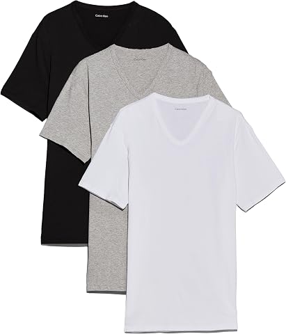 Calvin Klein S/S V NECK 3PK Tişört Erkek