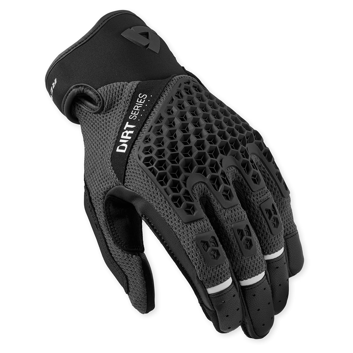REV'IT! Revit Caliber 2 Guanti da motocross, nero, S