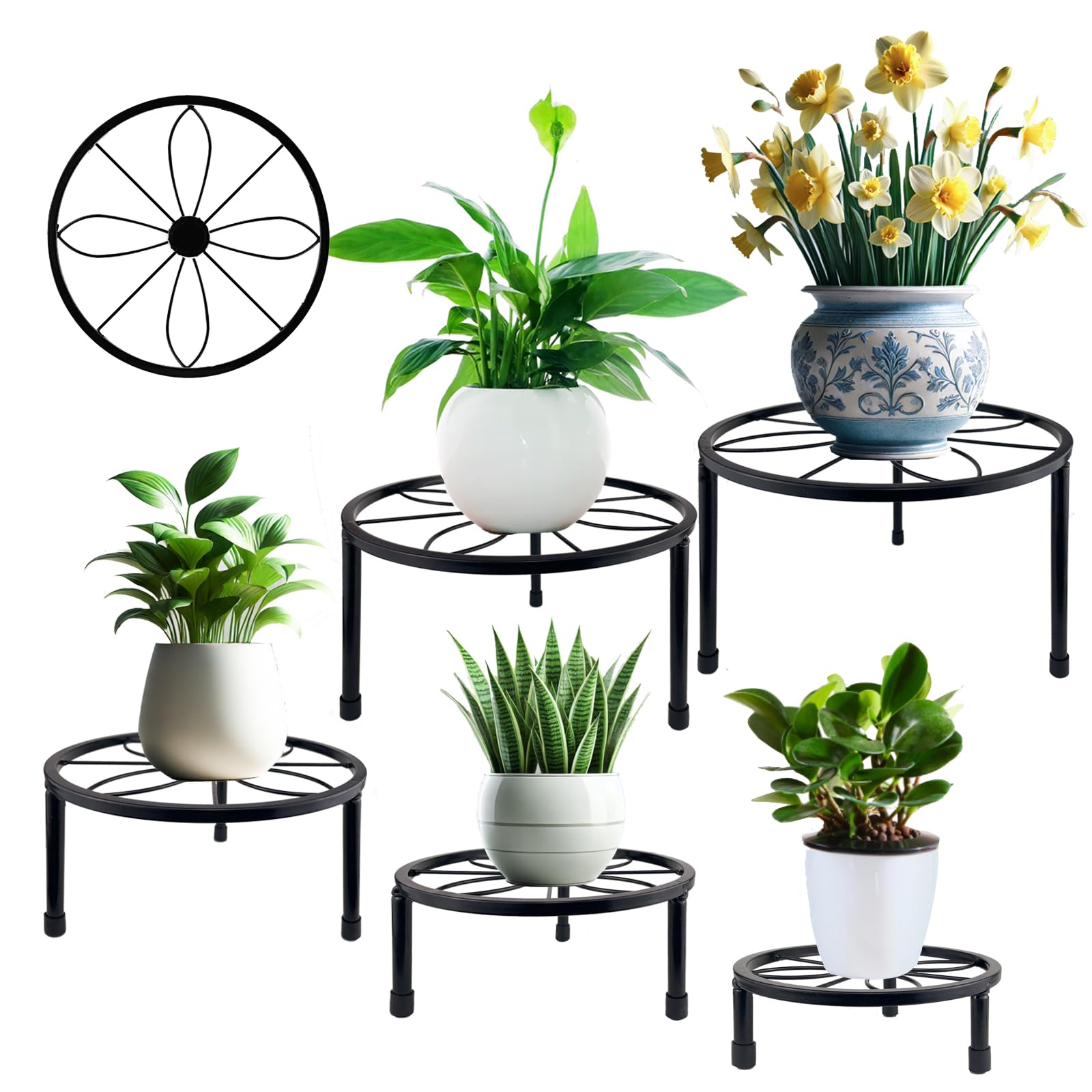 HENABLE 5-Pack Single Leg Stands