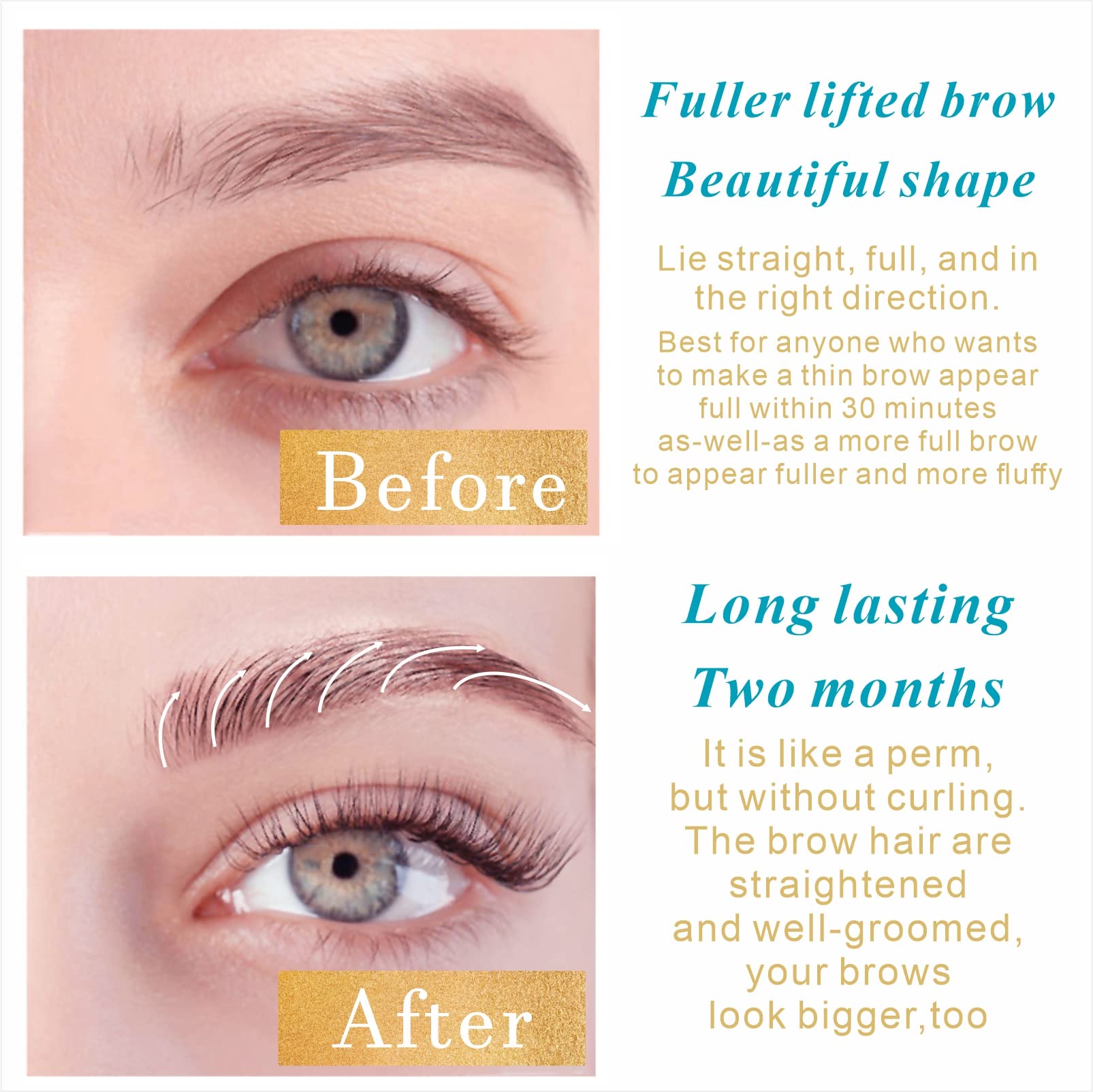 MILKLEAR Eyebrow Lamination Kit at Home Brow Gel Brow Lamination