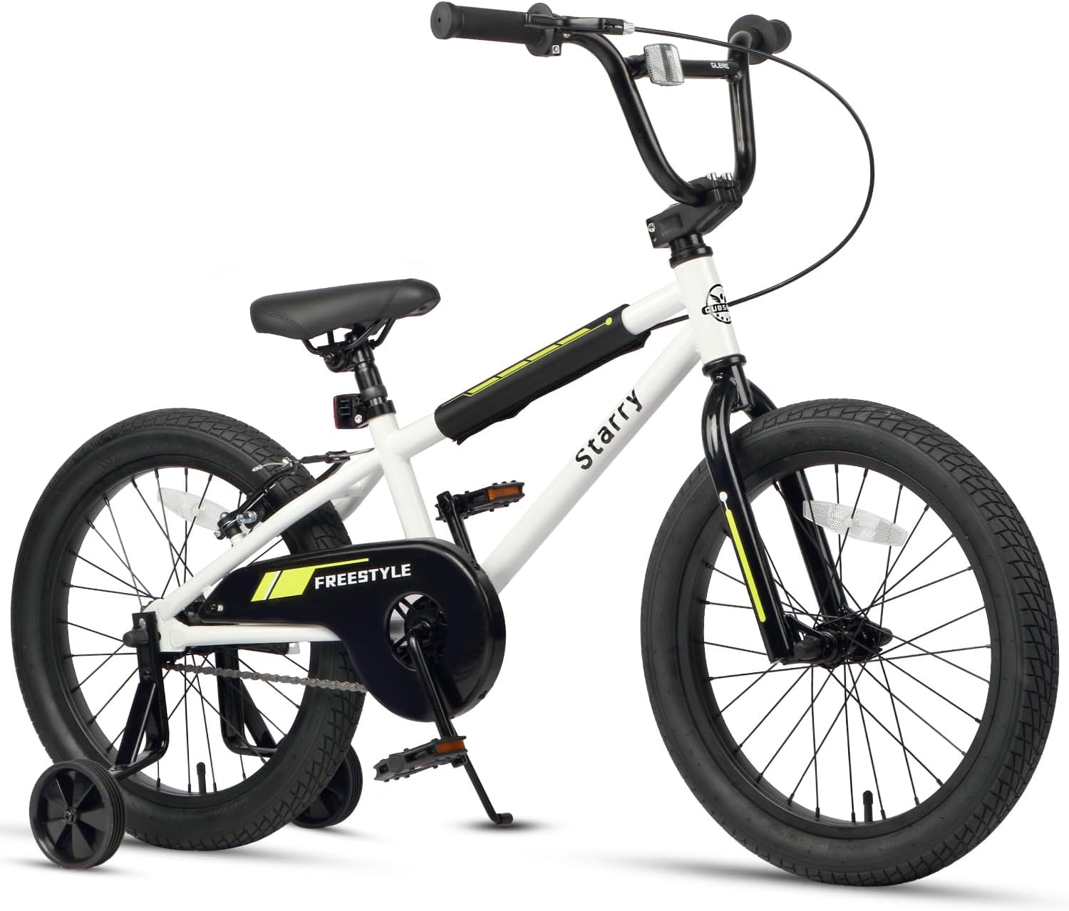 12 14 16 18 Inch Kids Bike BMX Style Bicycle with Training Wheels Coaster Brake for 2-10 Years Old Toddlers Boys Girls Multiple Colors