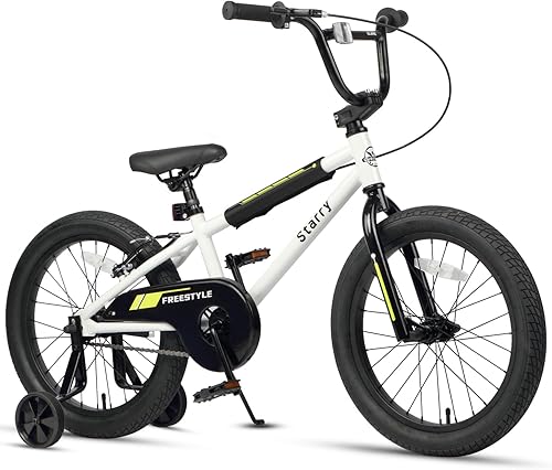 Miniatura 34 de 12 14 16 18 Inch Kids Bike BMX Style Bicycle with Training Wheels Coaster Brake for 2-10 Years Old Toddlers Boys Girls Multiple Colors marino,Verde