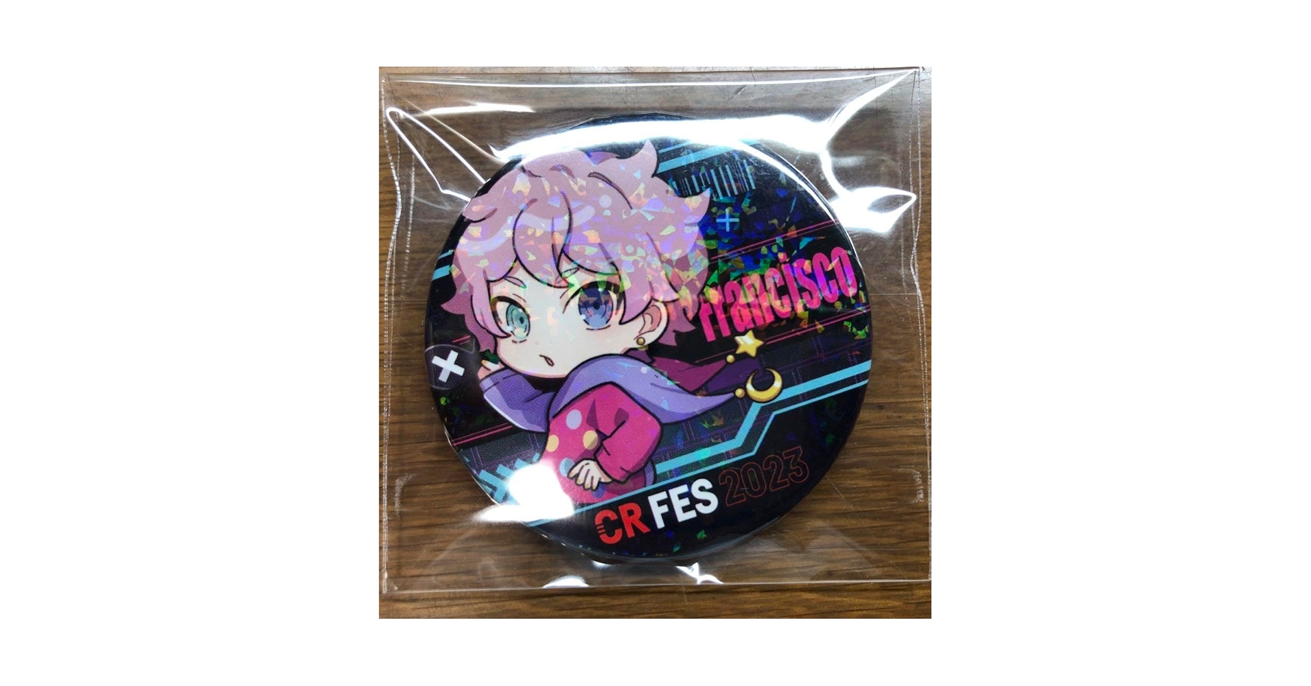 CR FES 2024 Crazy Raccoon ふらんしすこ 缶バッジ Amazon | crazy raccoon フランシスコ 缶バッジ crフェス