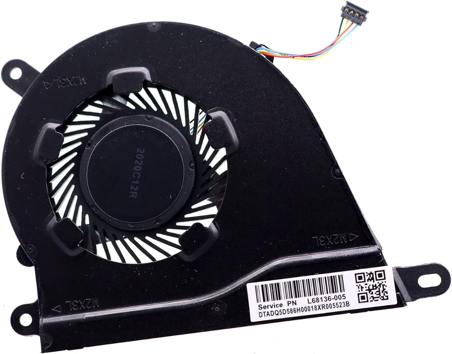 RegatechCompatible For Hp 15S-FQ0001NM, 15S-FQ0001NP, 15S-FQ0001NS, 15S-FQ0001SF, 15S-FQ0001SL, 15S-FQ0001TU, 15S-FQ0001UA, 15S-FQ0002NA, 15S-FQ0002NC Laptop Cooling Fan