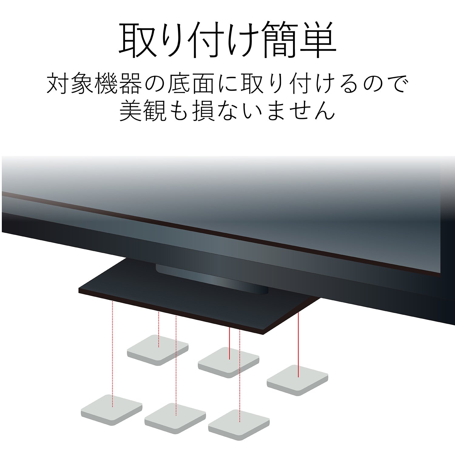 TG009 Earthquake Resistant Gel, Fall Prevention, Load Capacity 33.1 Lbs