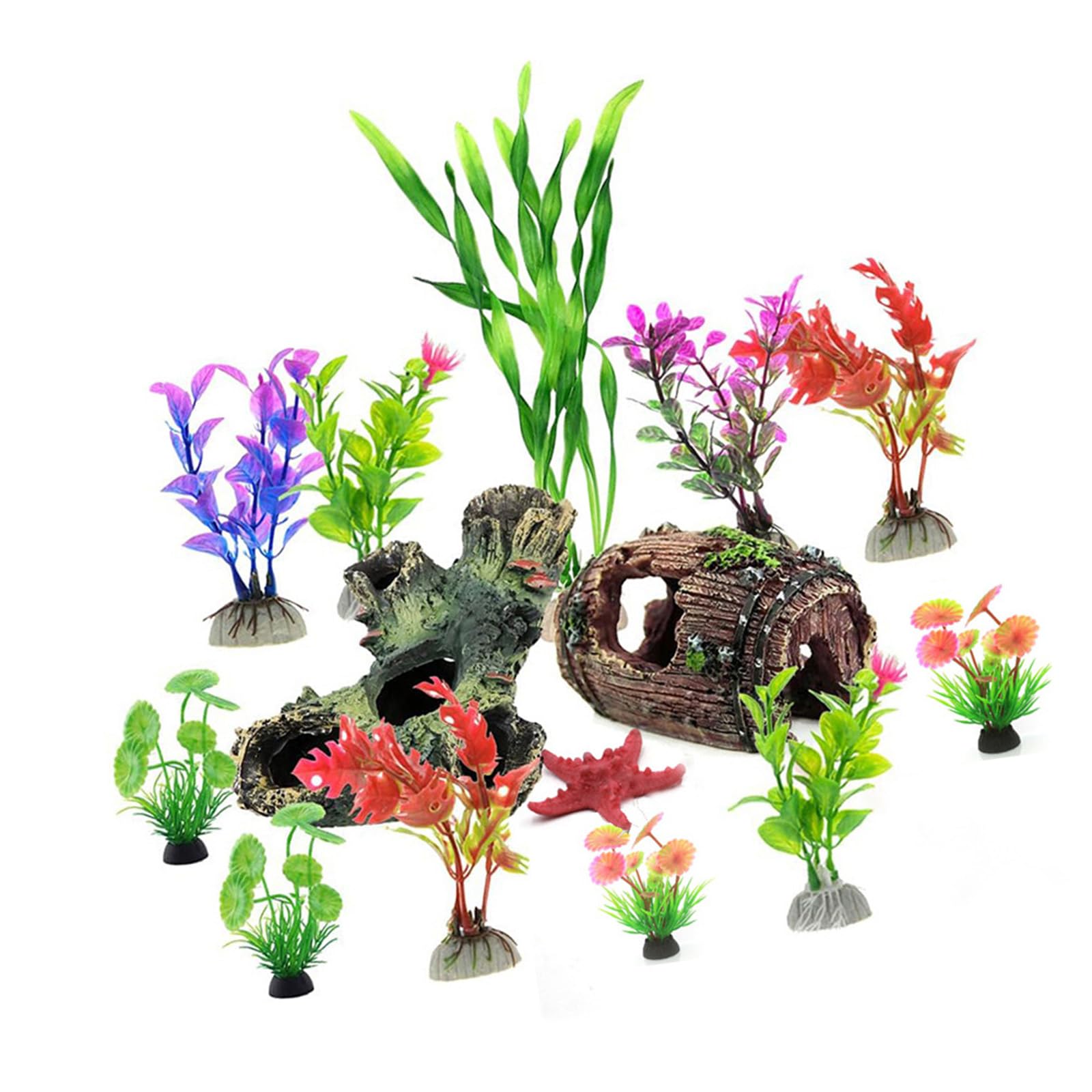 Tsophreniq 14pack Fish Tanks Simulation Trees Ornaments Aquariums Environment Aquascapes Tree Trunk Ornaments Realistic Aquariums Plant