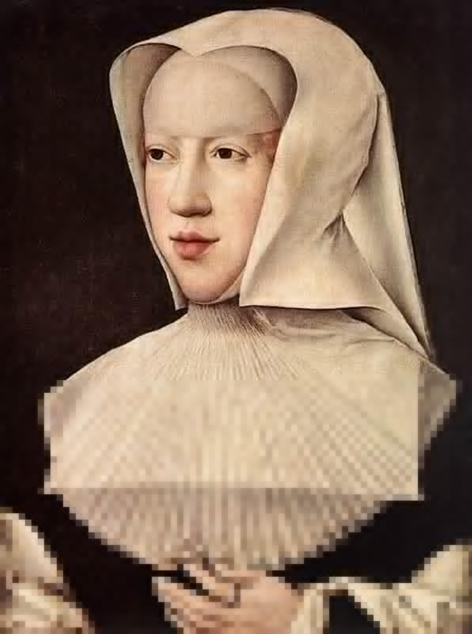 POSTERIIk Famous Print Pop Art Wall Art Graffiti Portrait of Margareta van Oostenrijk Bernaert van Orley Art Prints for Home Decor 60x90cm