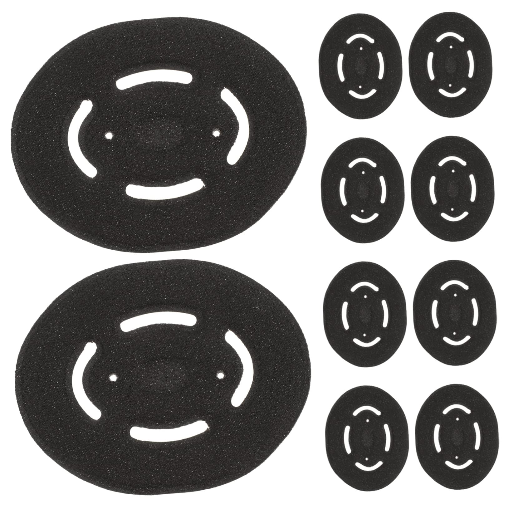 PartyKindom 50pièces Doublures De Casque De Sécurité De Casque Éponge pour Chantiers Et Activités Extérieures