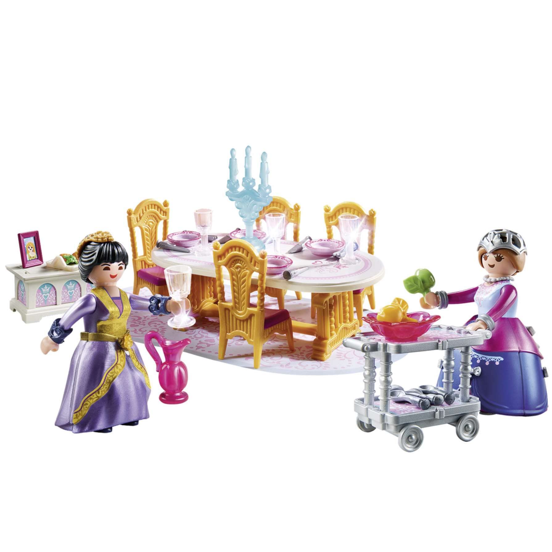 PLAYMOBIL Vintage Série Rose 5320 – Salle à Manger époque 1900 – Complet Avec Boîte (1989)