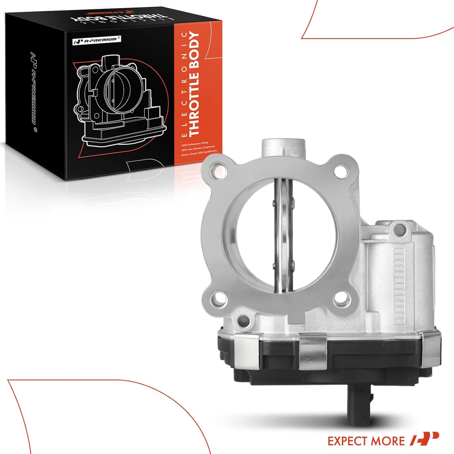 A-Premium Electronic Throttle Body Compatible with Chevrolet Colorado 2016-2020, Express 2500 2017-2022, Express 3500 2017-2022 & GMC Canyon 2016-2020, Savana 2500 2017-2022, Savana 3500 2017-2022