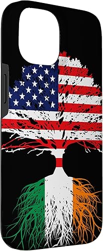Miniatura 9 de iPhone 14 Irlanda Born Irish Family Roots Irish American Flag Estuche de regalo