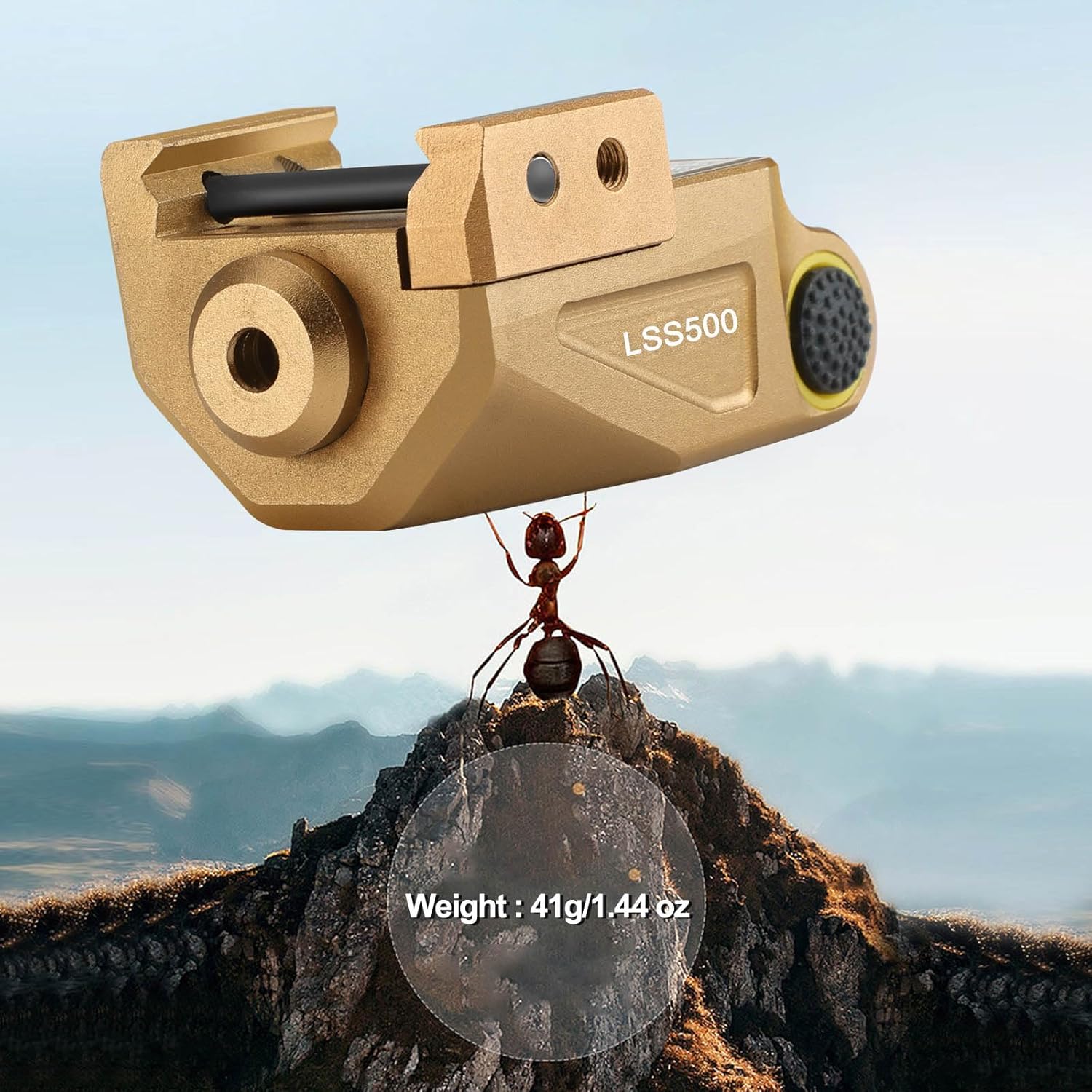 Blue Laser Sight for Pistol,Updated High Precision Laser, Magnetic Rechargeable, Shock & Water Resistant, Easy Mount to Picatinny/Weaver, Auto-Shutdown for Energy Saving, Ambidextrous Control