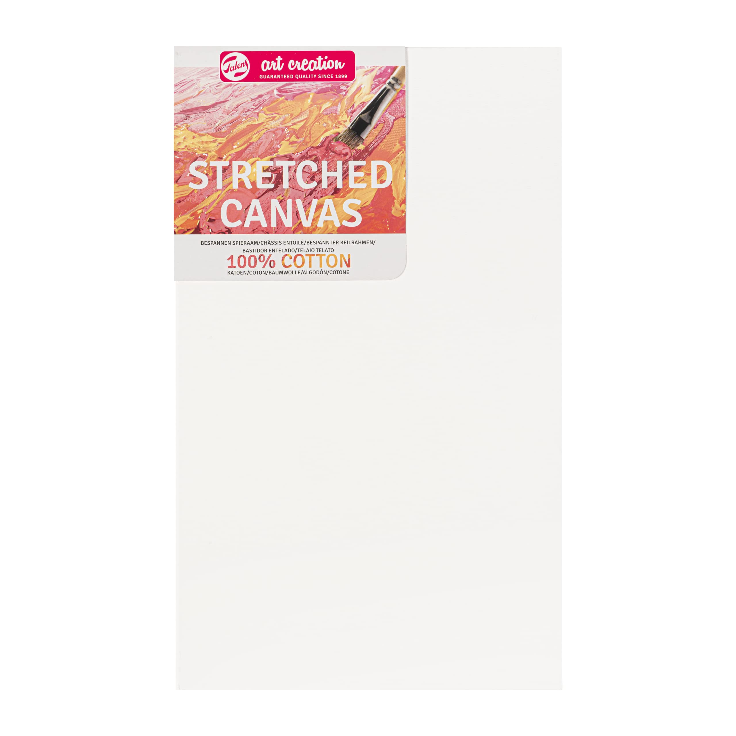 Talens Art Creation Stretched Cotton Canvas, 30 cm x 50 cm