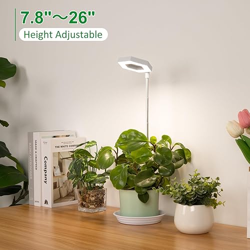 Miniatura 2 de Luz de crecimiento, luz LED de espectro completo para plantas de interior, lámpara de cultivo con temporizador de encendidoapagado automático 4812H,