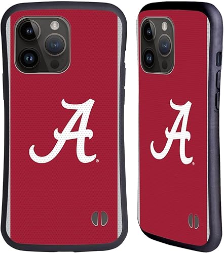 Miniatura 8 de Head Case Designs Funda híbrida UA Crimson Tide con licencia oficial de la Universidad de Alabama compatible con Apple iPhone 15 Pro Max