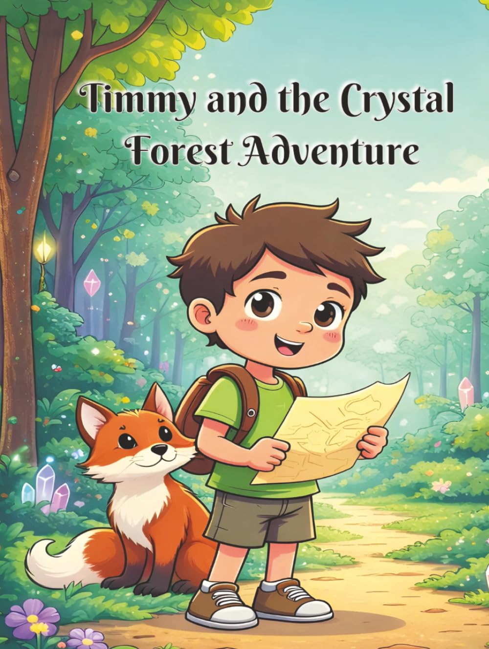Timmy and the Crystal Forest Adventure: A Magical Story About Courage and Friendship