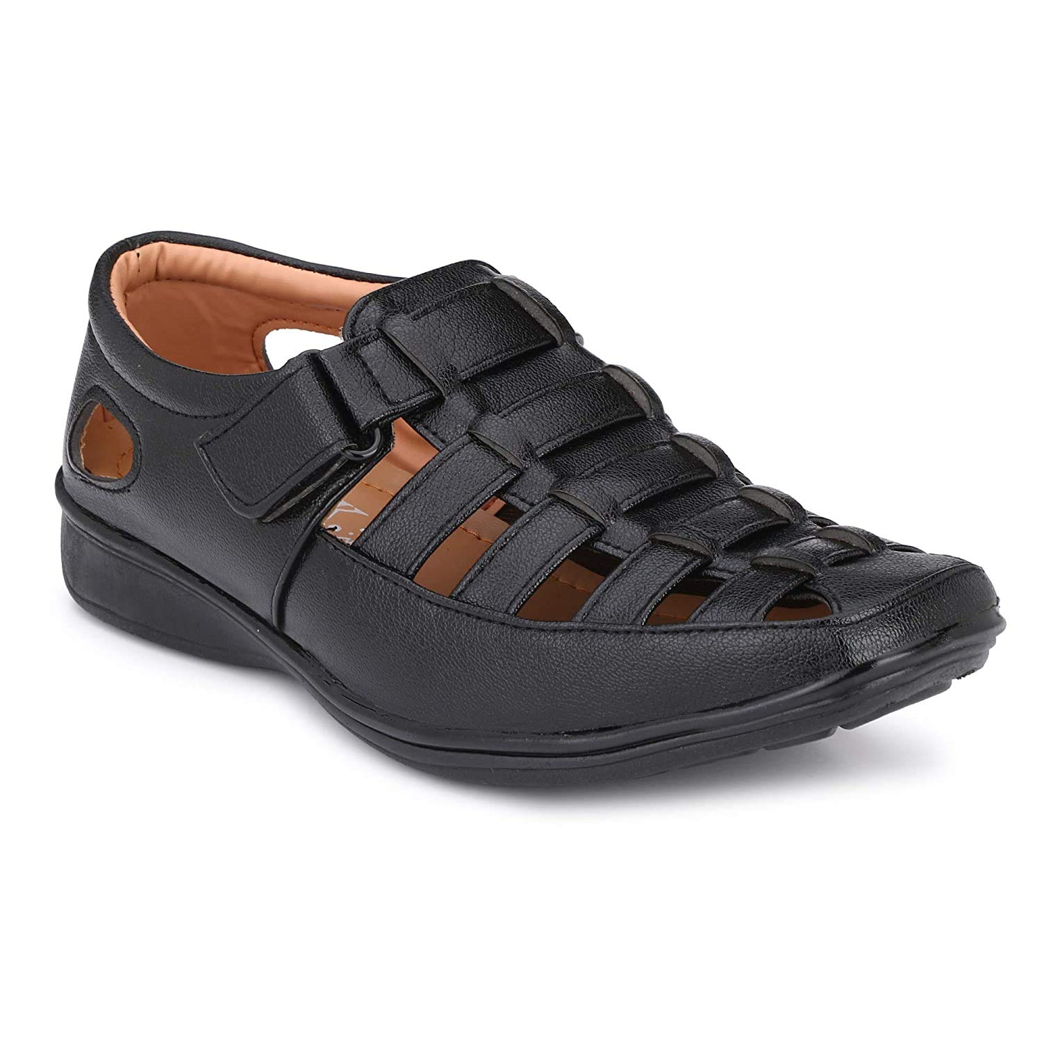 Amico Mens Fashion Sandal (Black, 9) (B08QFFM9NX) Amazon Price History, Amazon Price Tracker