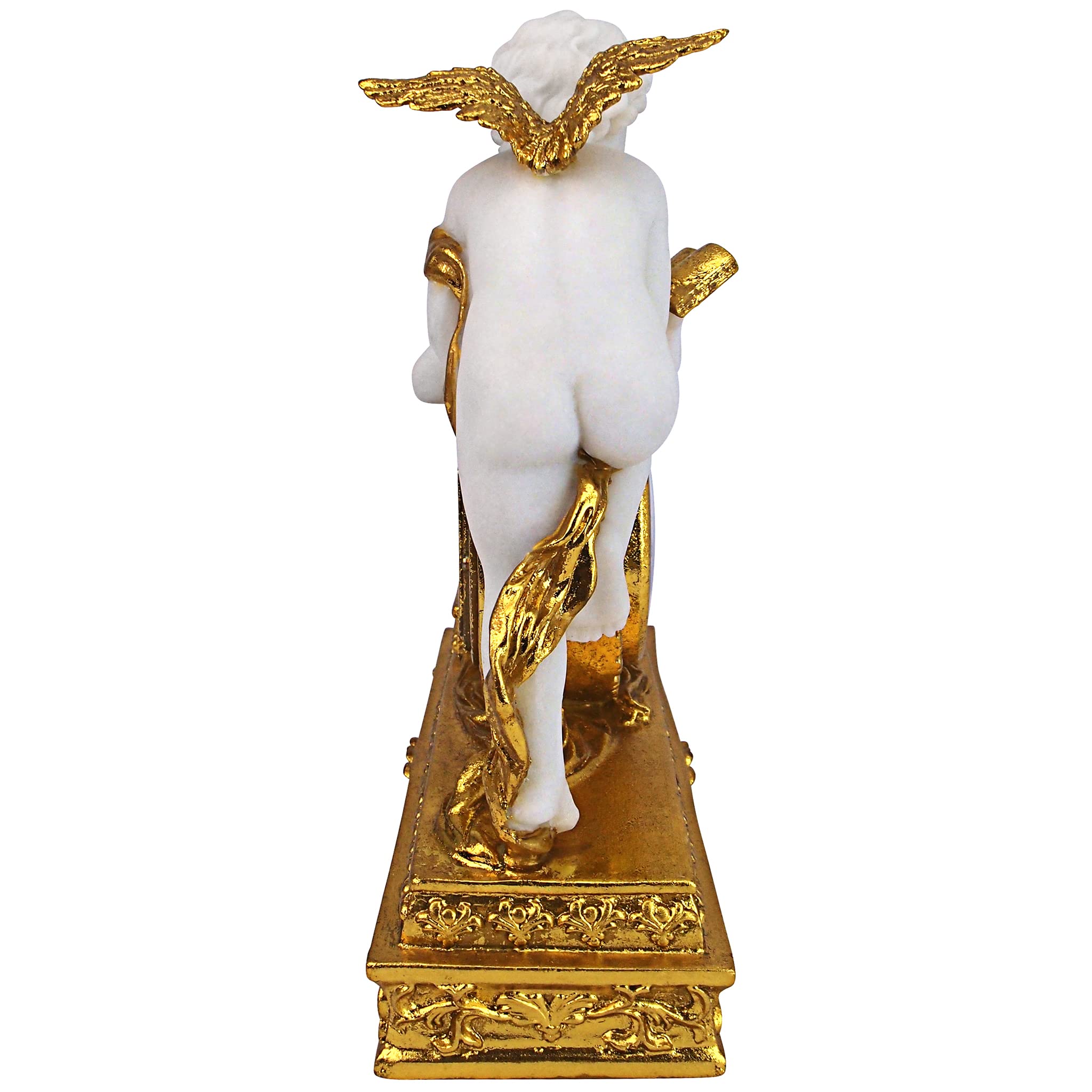 Design Toscano KY72570 Orologio Cherubini di Château Carbonne, Avorio