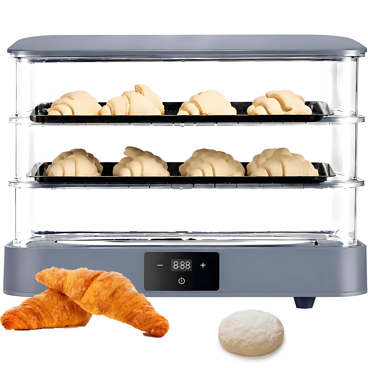 Lievitazione Impasto Elettrica 40l,Cella Lievitazione Pane Domestica