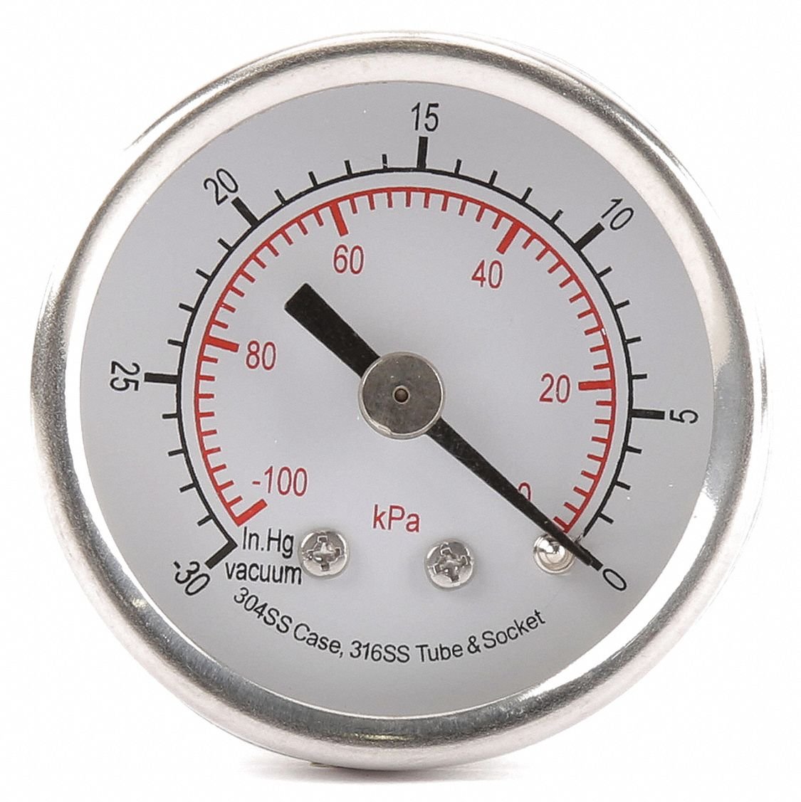 2" Test Pressure Gauge, 0 to 60 psi Industrial & Scientific