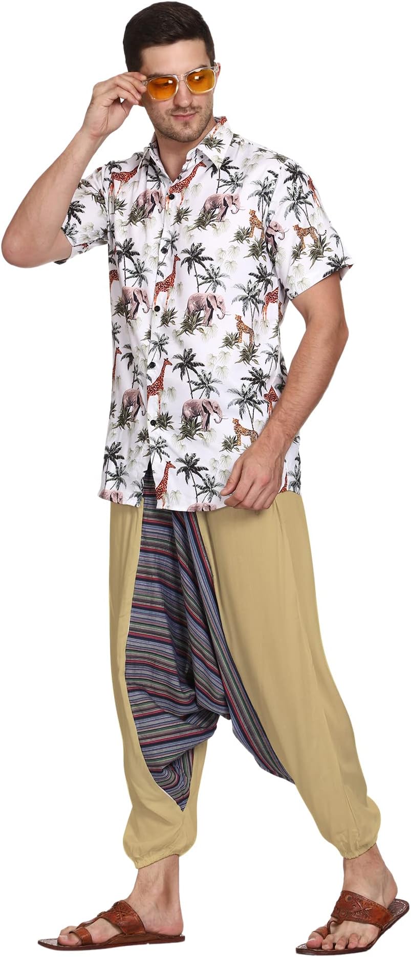 Men Women Summer Sleepwear Yoga Casual Maternity Harem Pants