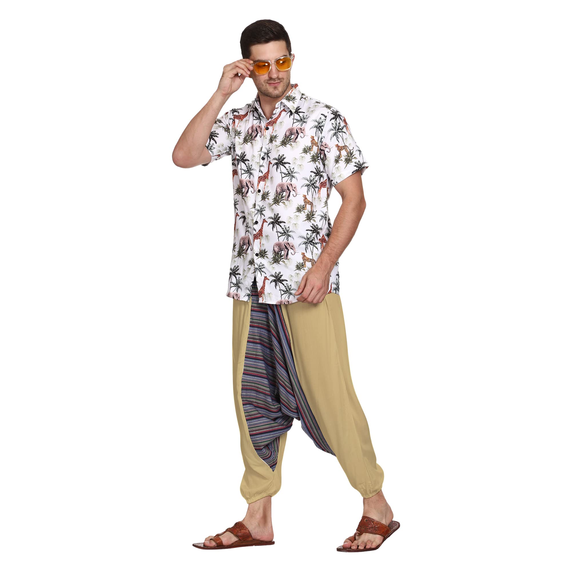 Men Women Summer Sleepwear Yoga Casual Maternity Harem Pants