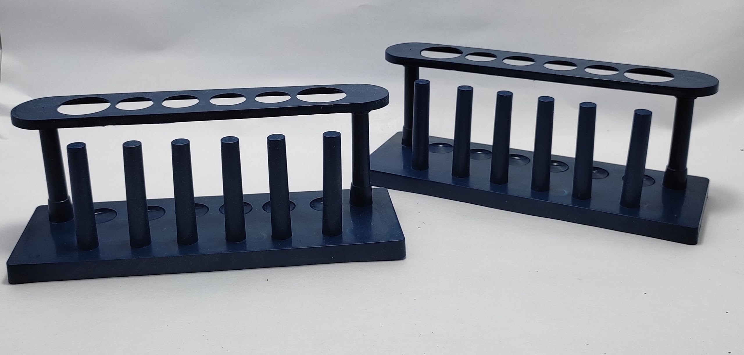 Test Tube Stand 6 HOLE 6 PEG Blue (pack of 2) (B0DBG67DJ3) Amazon Price History, Amazon Price Tracker