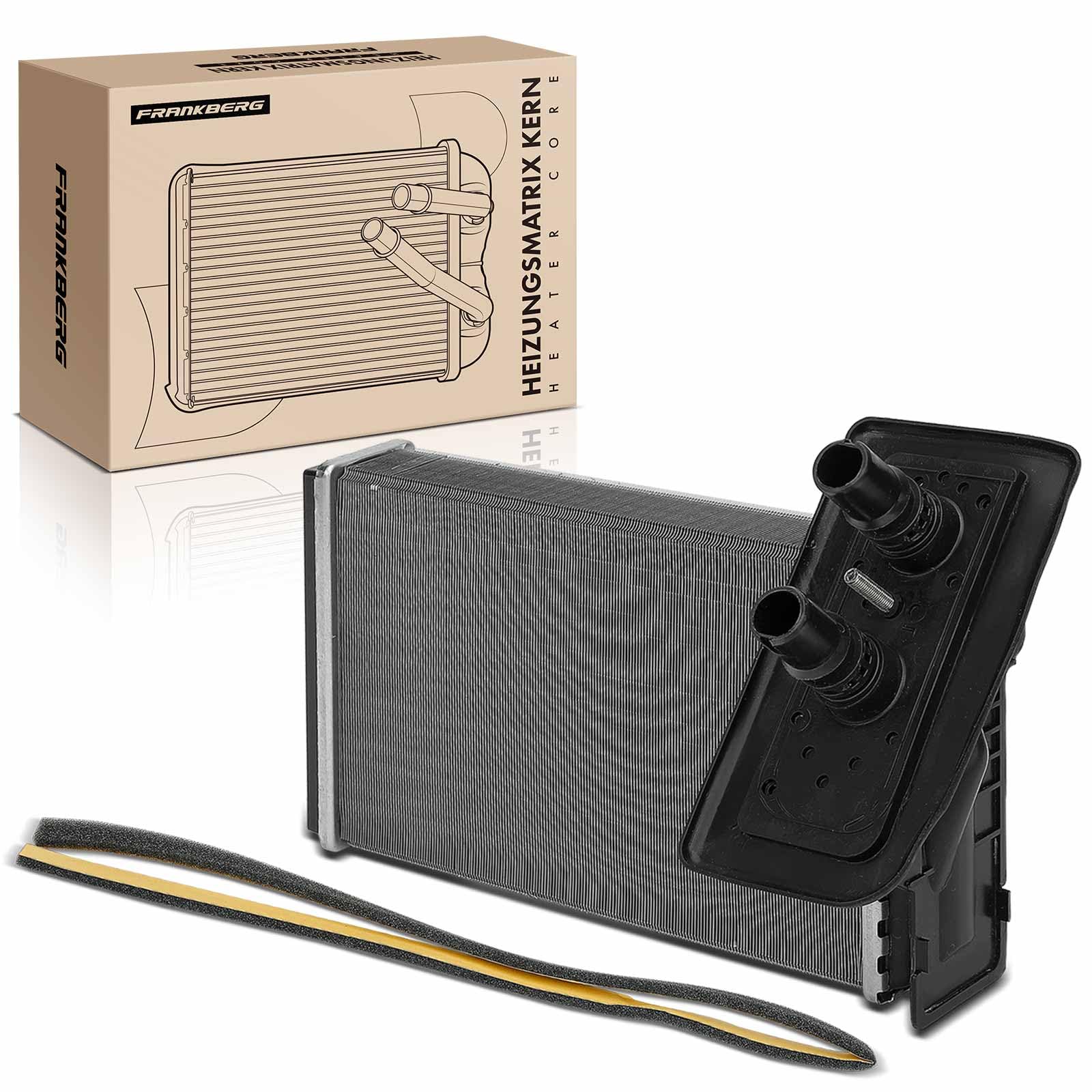Frankberg Échangeur de chaleur pour chauffage intérieur 7701205538 | Compatible avec: K.a.n.g.o.o Express FC0/1, K.a.n.g.o.o KC0/1, Boîte Kubistar X76