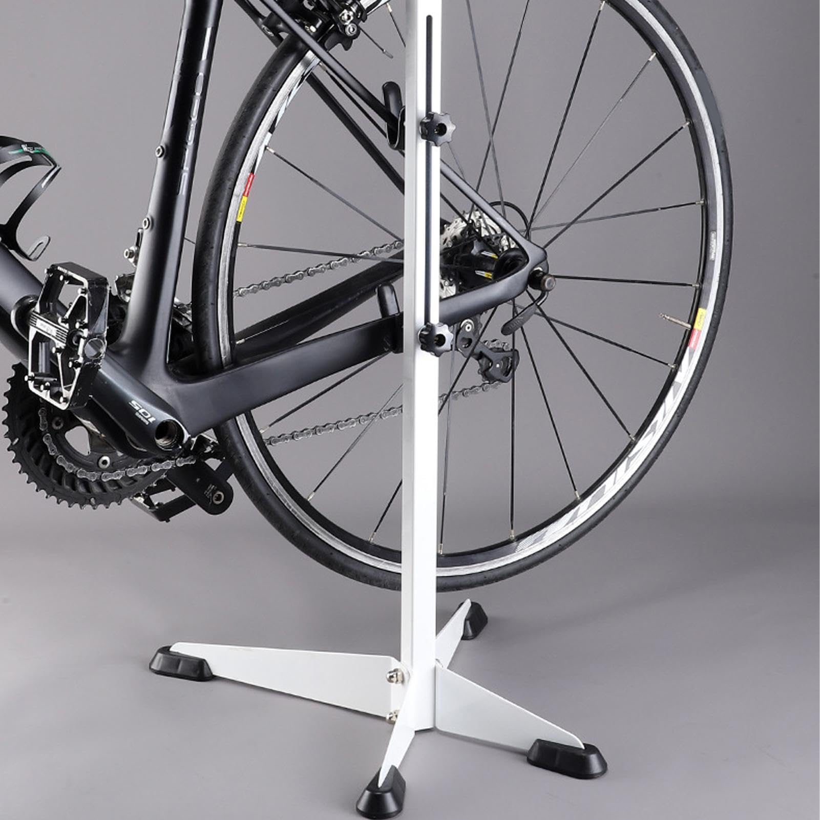Soporte de bicicleta | Soporte de suelo para bicicleta, mantenimiento | portátil para reparación de bicicletas, soportes de trabajo de mecánico de hogar para bicicletas de montaña plegables