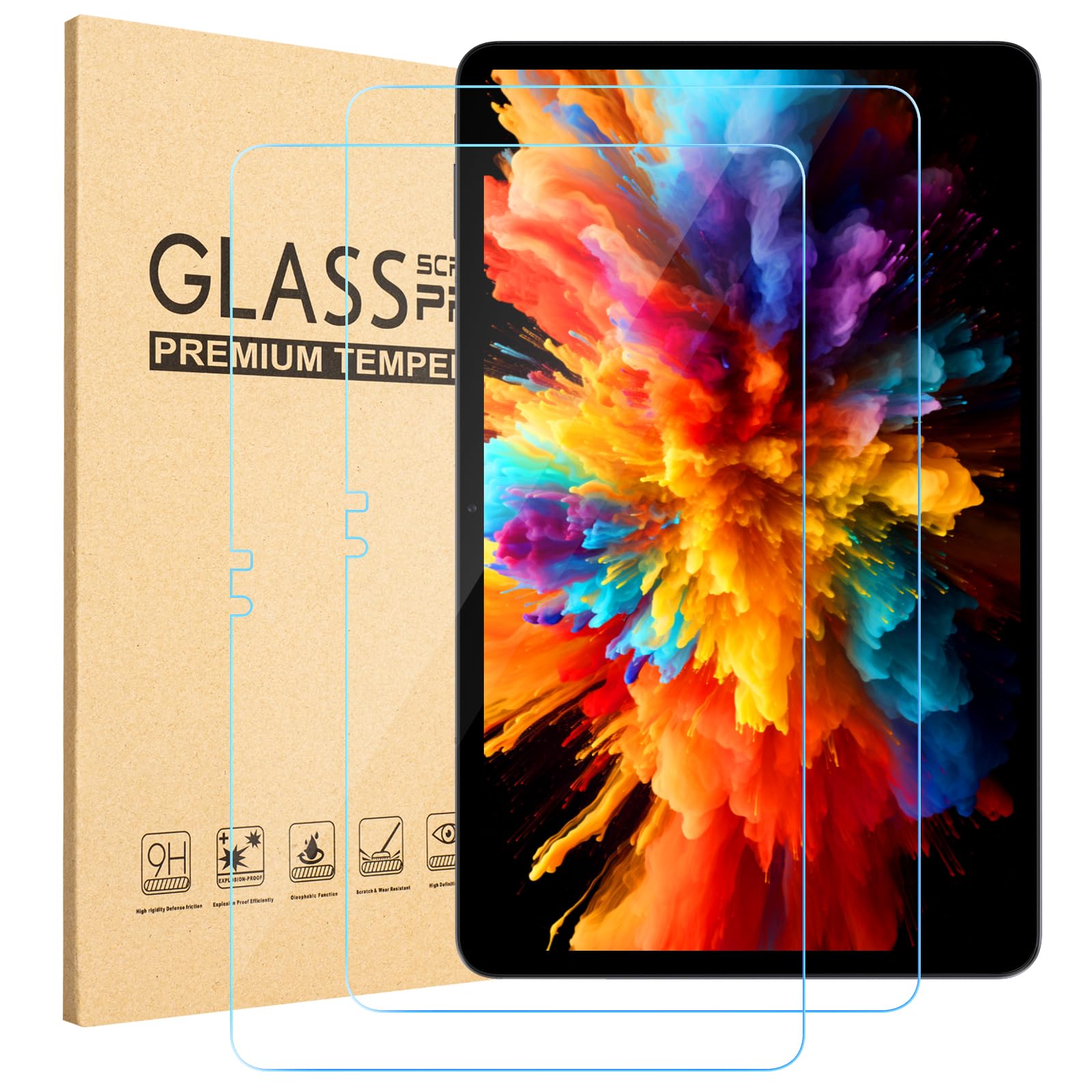 Amazon.co.jp: AvidPad A90 タブレット強化ガラス液晶保護フィルム 